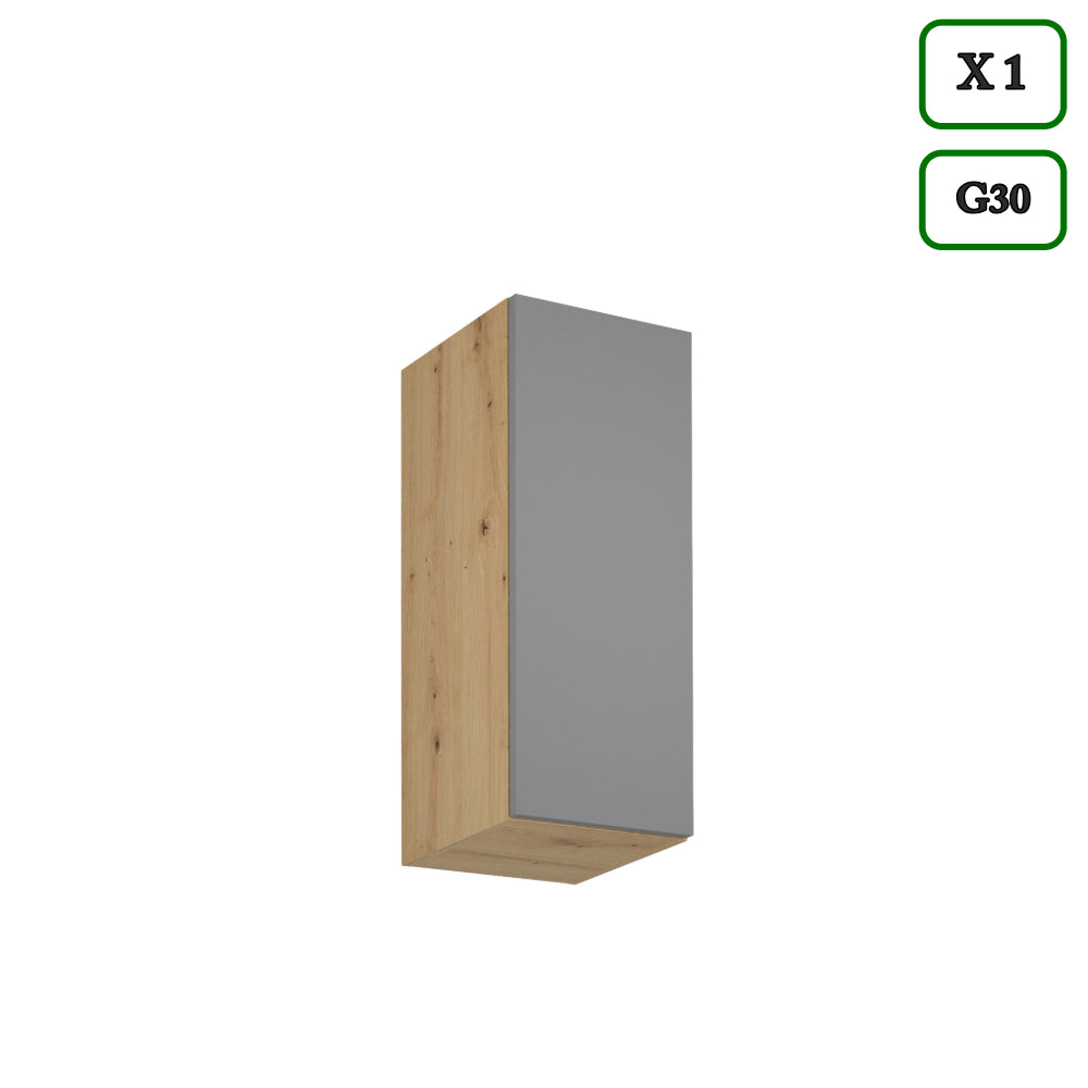 Küchenzeile - K106-G860 - Langen Beige - Design für höchste Ansprüche - ROYAL24_MARKT