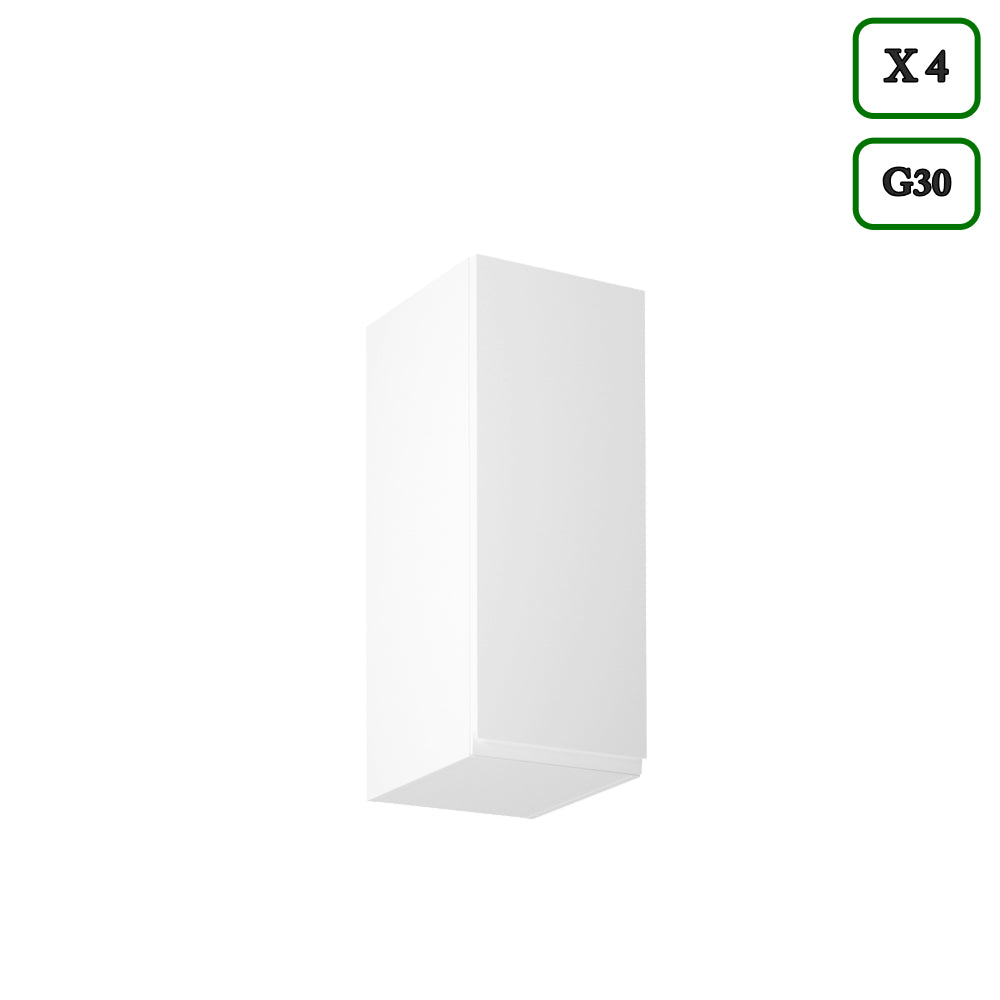 Küchenzeile in U-Form K102-G780 - Aspen Weiß - Rundum gut organisiert - ROYAL24_MARKT