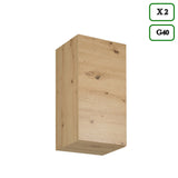 Küchenzeile K98-G280 - Langen Grau-Artisan - Raumeffizienz mit Charakter - ROYAL24_MARKT