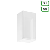 Küchenzeile K91-G320 - Aspen Weiß - Platzsparend und stilvoll zugleich - ROYAL24_MARKT