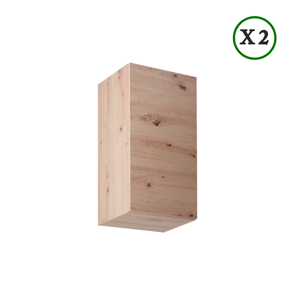 Küchenzeile - Langen - Artisan Eiche (Holzoptik) - K16-G260 cm - ROYAL24_MARKT