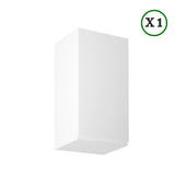 Winkelküche - L-Form Aspen - Weiß (Hochglanz) - K54n2-330×210 cm - ROYAL24_MARKT