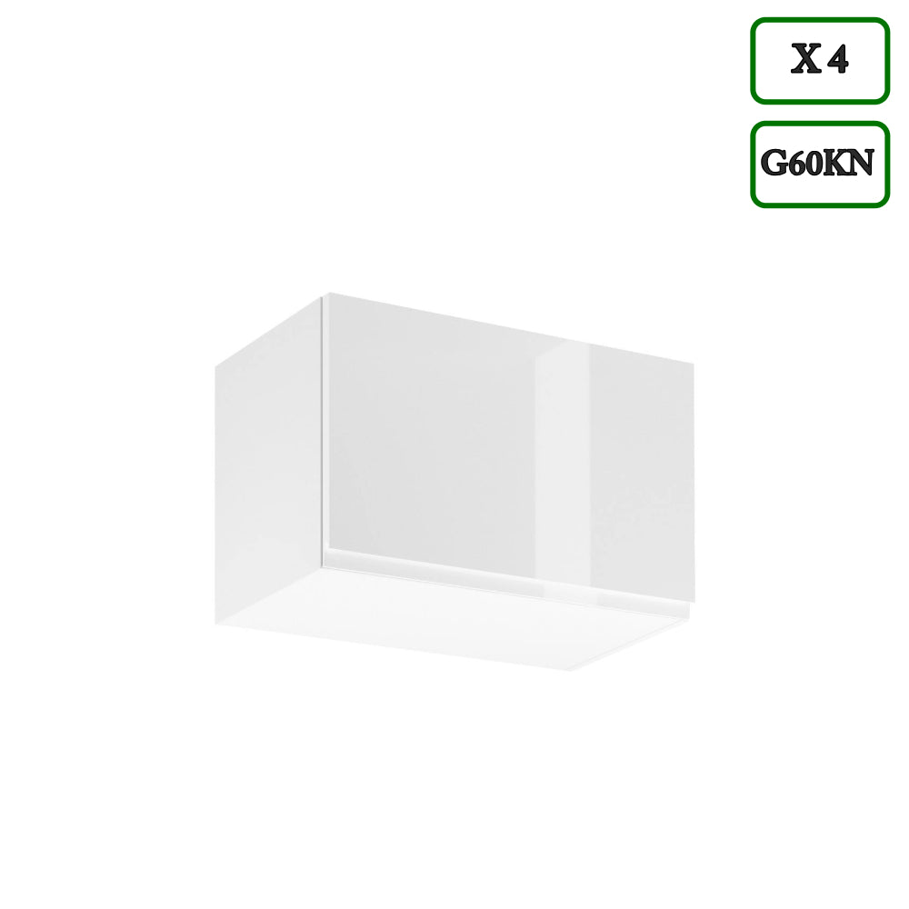 Küchenzeile K101-G240 - Aspen Weiß - Stilvoll kochen auf kleinem Raum - ROYAL24_MARKT