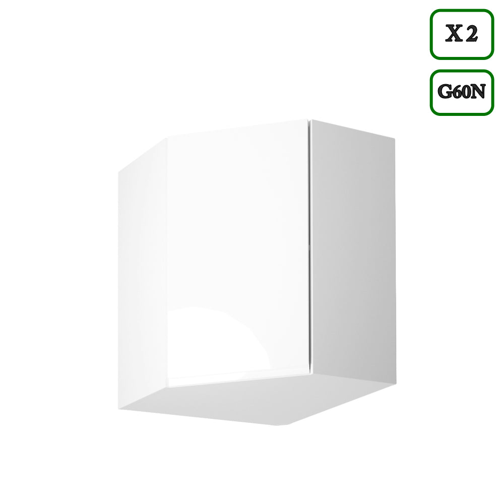 Küchenzeile in U-Form K102-G780 - Aspen Weiß - Rundum gut organisiert - ROYAL24_MARKT