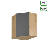 Küchenzeile - K106-G860 - Langen Grau - Design für höchste Ansprüche - ROYAL24_MARKT