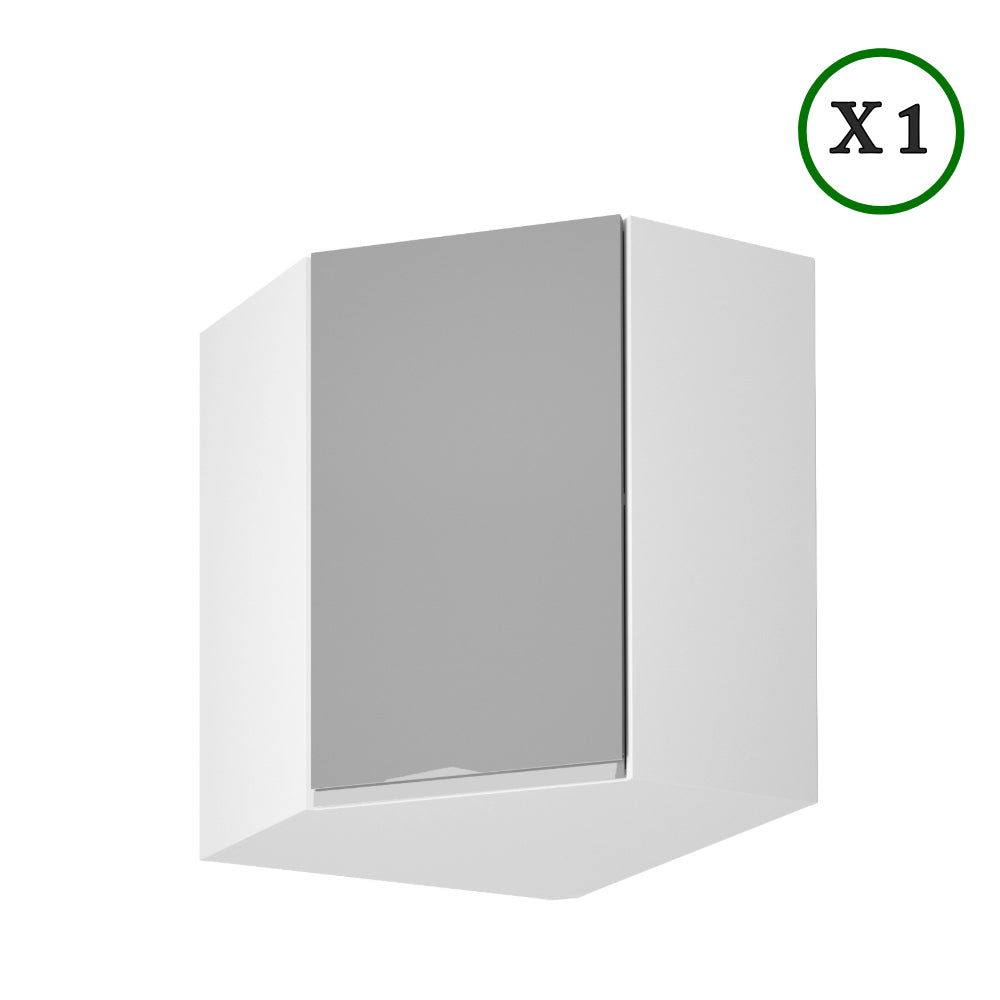 Winkelküche - L-Form Aspen - Weiß Oder Grau - K25-G250×270 cm. - ROYAL24_MARKT