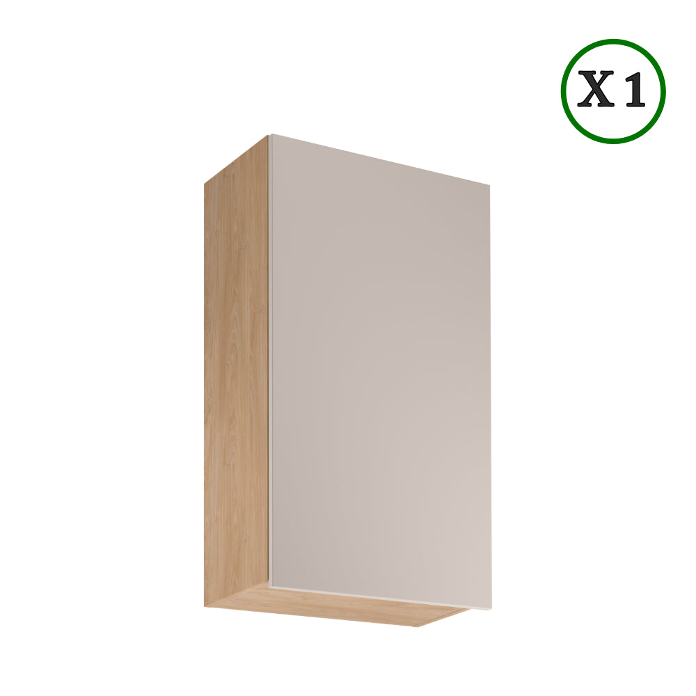 Küchenzeile - Sorento - Beige & Sonoma Eiche (Matt) - K45-G300 cm - ROYAL24_MARKT