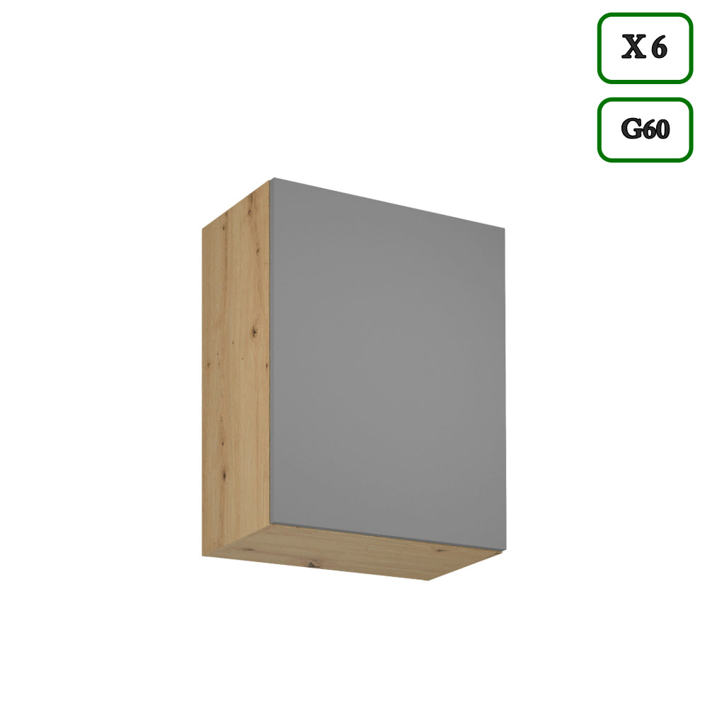 Küchenzeile - K106-G860 - Langen Beige - Design für höchste Ansprüche - ROYAL24_MARKT