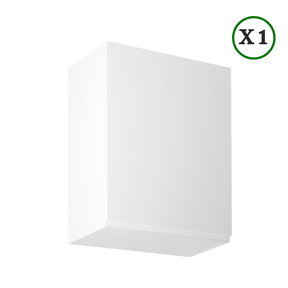 Winkelküche - L-Form Aspen - Weiß (Hochglanz) - K54n2-330×210 cm - ROYAL24_MARKT