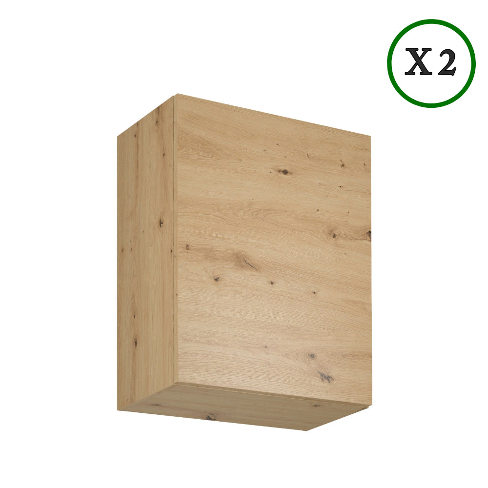 Küchenzeile - Langen - Grau-Artisan Eiche - K23-G180-200-240 cm - ROYAL24_MARKT