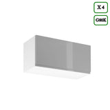 Winkelküche K92-G350 - Aspen Grau - Schlicht, funktional und elegant - ROYAL24_MARKT