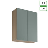 Küchenzeile K87-G400 R - Sorento - Harmonische Kombination aus Stil und Funktion - ROYAL24_MARKT
