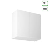 Küchenzeile K101-G240 - Aspen Weiß - Stilvoll kochen auf kleinem Raum - ROYAL24_MARKT