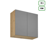 Küchenzeile K98-G280 - Langen Beige - Raumeffizienz mit Charakter - ROYAL24_MARKT