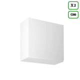 Küchenzeile K91-G320 - Aspen Weiß - Platzsparend und stilvoll zugleich - ROYAL24_MARKT
