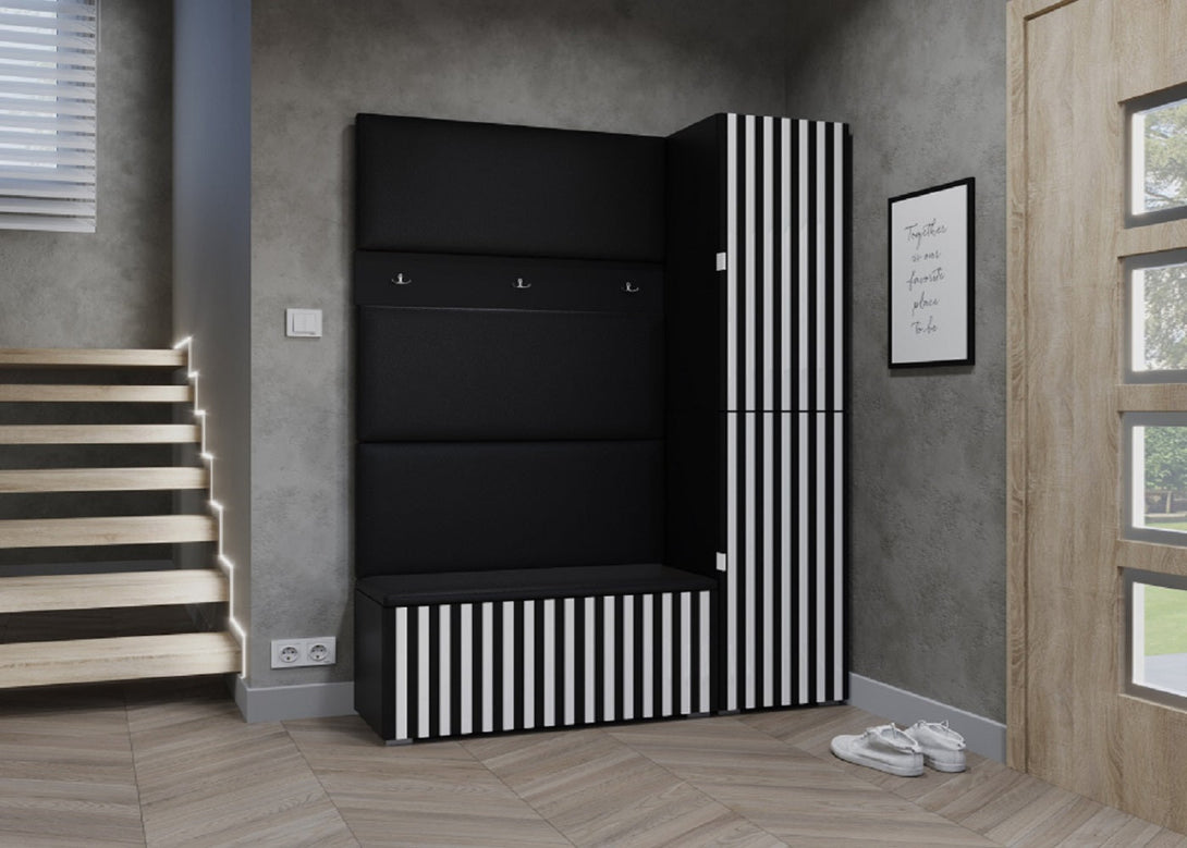 ROYAL24_MARKT Garderoben-Set - Innovative Garderobenlösungen / Moderne Schränke . ( Komplett Set 7 -St. Premium - VI1 )