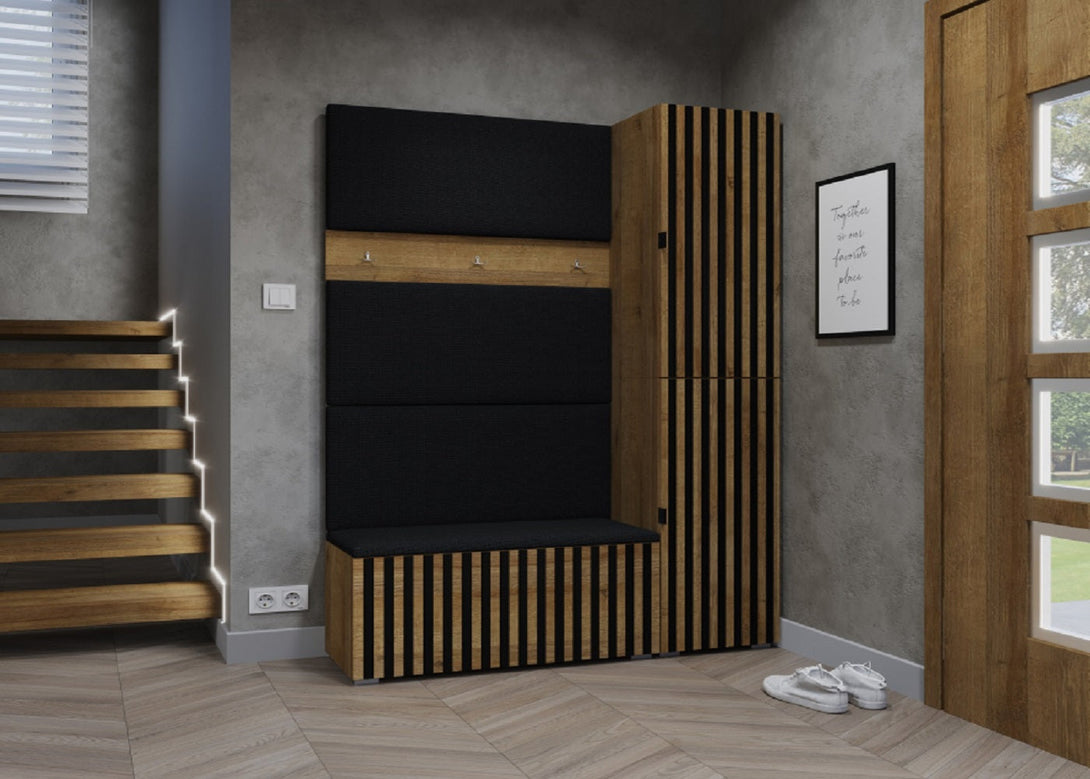ROYAL24_MARKT Garderoben-Set - Innovative Garderobenlösungen / Moderne Schränke . ( Komplett Set 7 -St. Premium - VI1 )