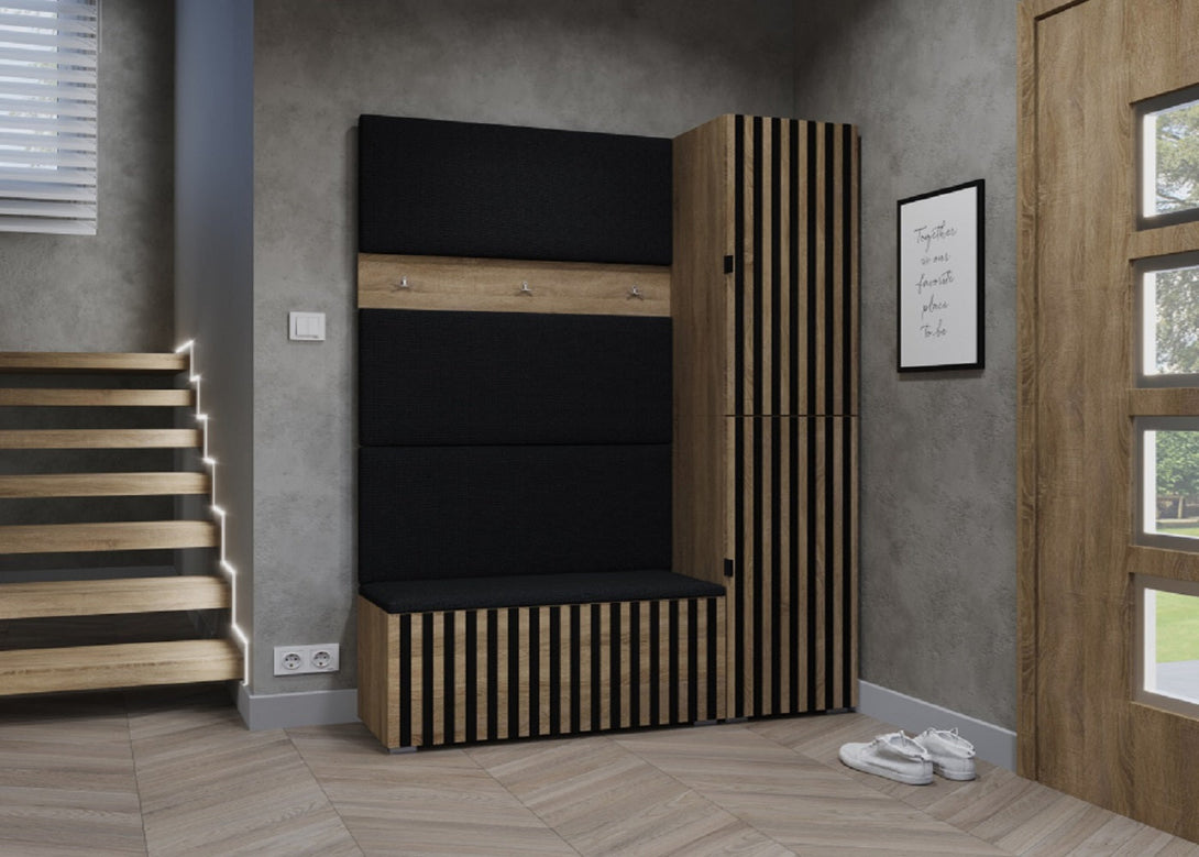 ROYAL24_MARKT Garderoben-Set - Innovative Garderobenlösungen / Moderne Schränke . ( Komplett Set 7 -St. Premium - VI1 )