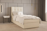 Boxbett - Bett 05 OSLO - Hugo- mit Bettkasten und Waschbarem Topper