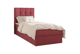Boxbett - Bett 05 OSLO - Hugo- mit Bettkasten und Waschbarem Topper