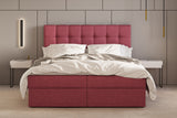 Boxbett - Bett 05 OSLO - Hugo- mit Bettkasten und Waschbarem Topper
