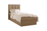 Boxbett - Bett 05 OSLO - Hugo- mit Bettkasten und Waschbarem Topper