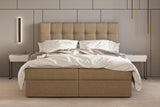 Boxbett - Bett 05 OSLO - Hugo- mit Bettkasten und Waschbarem Topper