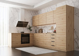 Winkelküche – Nexa – Artisan Eiche (Holzoptik) – K53-330×210 cm