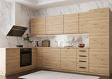 Winkelküche – Nexa – Artisan Eiche (Holzoptik) – K53-330×210 cm