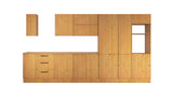 Nexa Küchenzeile KÜ01-L – Modernes Design in Woodline mit maximalem Stauraum