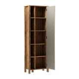 Velario Wohnzimmer-Set 5-teilig – Modernes Wohnmöbel-Set in Wotan Eiche & Beige