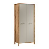 Velario Geräumiger Kleiderschrank 2-türig mit Kleiderstange und Einlegeboden – Stilvoll und Modern