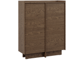Akari Sideboard Modern Elegant – Stilvolle 2-türige im eleganten Holzlook in Baltic Storm Eiche