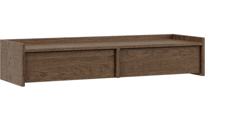 Akari Hängeboard Modern Elegant – Stilvolles Wandboard mit Schublade und Push-System in Baltic Storm Eiche