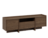 Akari Modernes TV-Lowboard 175 cm mit Push-to-Open Funktion in Baltic Storm Eiche