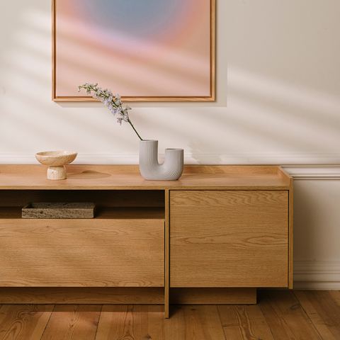 Akari Stilvolles TV-Lowboard mit Push-Open-System – Modernes mit großzügigem Stauraum
