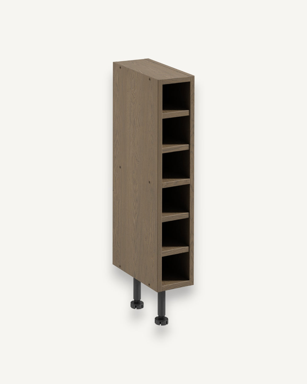 Regalunterschrank D15P - Sorento Dunkle Eiche
