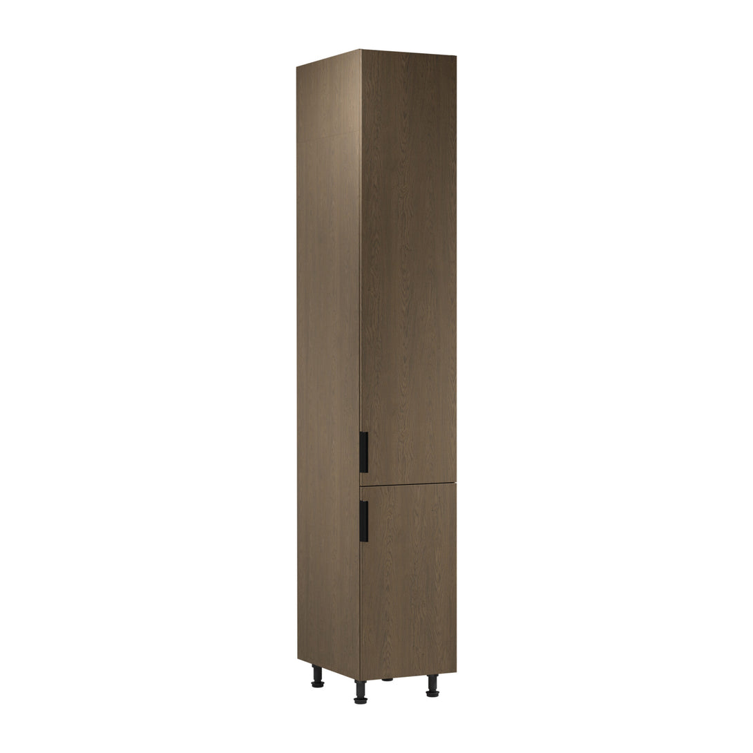 Hochschrank D40SPWN P/L - Sorento Dunkle Eiche - Hochschrank für stilvolles Verstauen. - ROYAL24_MARKT