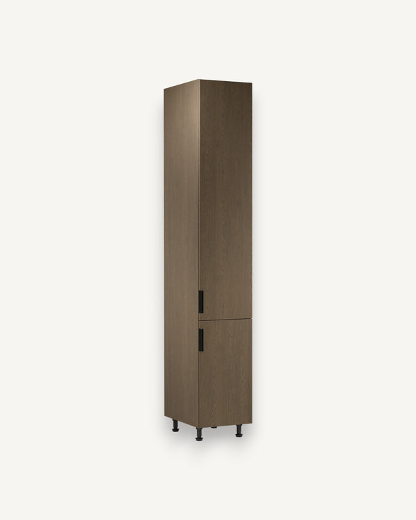 Hochschrank D40SPWN P/L - Sorento Dunkle Eiche - Hochschrank für stilvolles Verstauen. - ROYAL24_MARKT