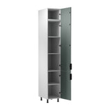 Hochschrank D40SPWN P/L - Sorento Weiß Grün - Die perfekte Lösung für Ordnung und Stil.
