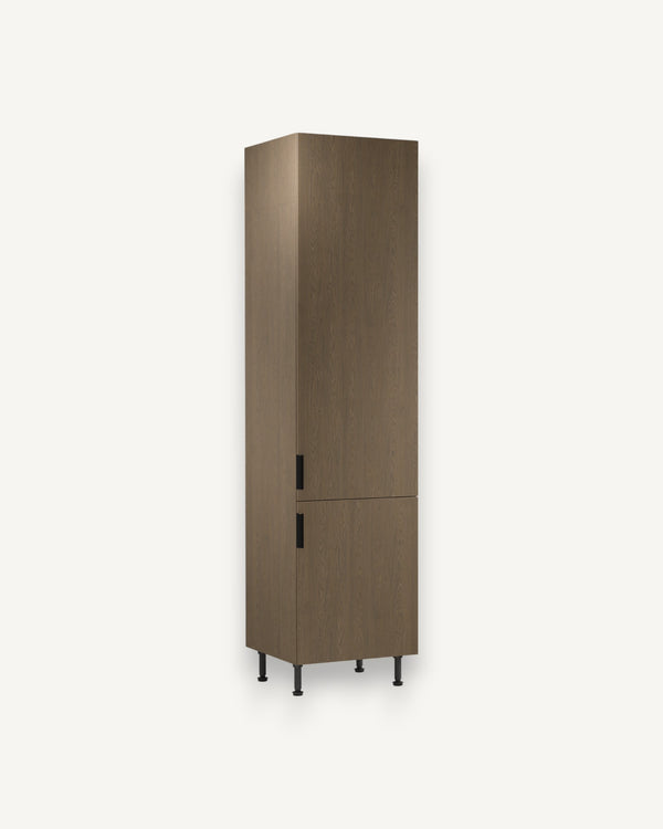 Hochschrank D60RWN P/L - Sorento Dunkle Eiche - Maximaler Stauraum auf minimaler Fläche. - ROYAL24_MARKT
