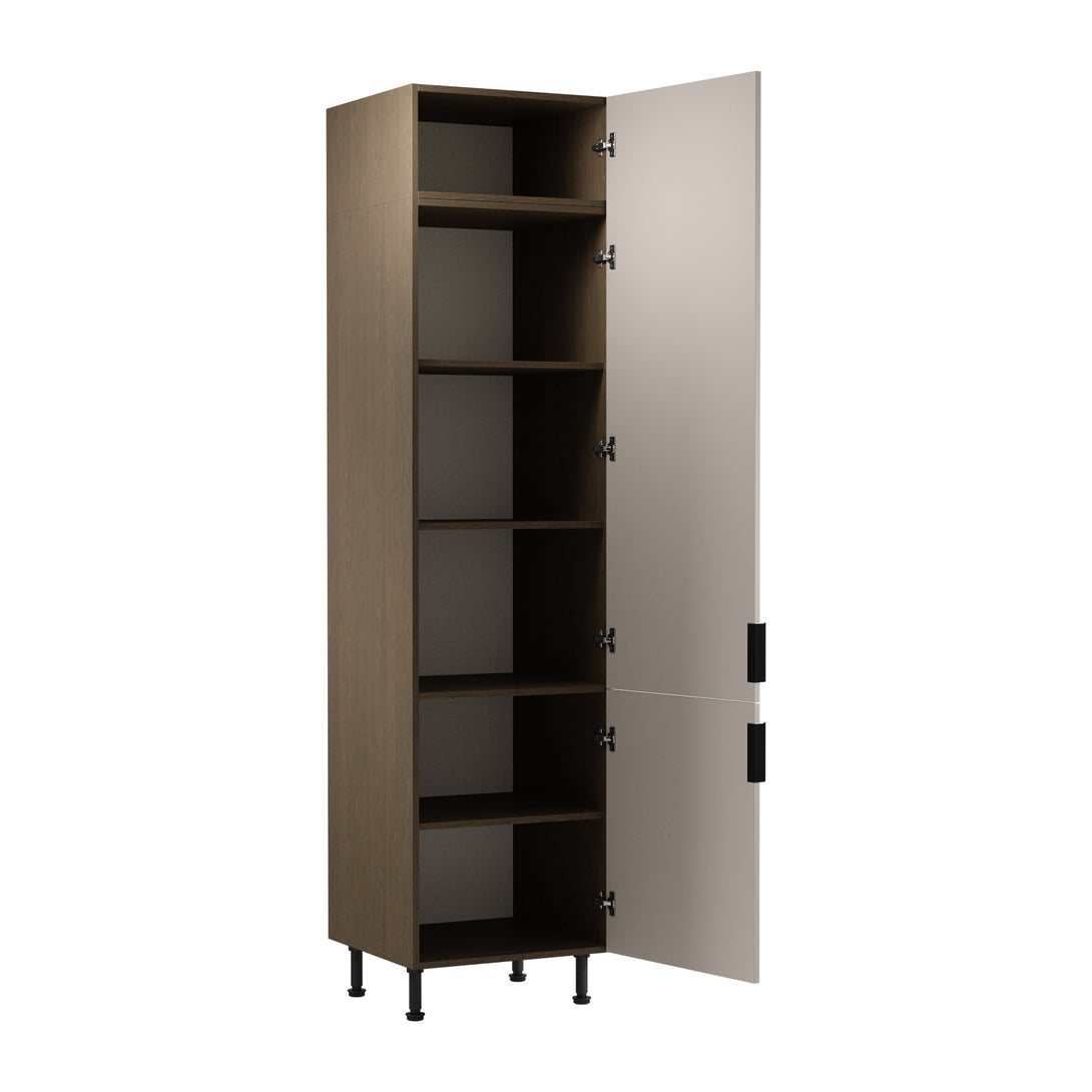 Hochschrank D60RWN P/L - Sorento Beige - Eleganz trifft auf maximale Funktionalität. - ROYAL24_MARKT