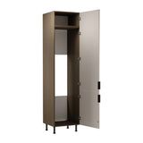 Kühlumbauschrank D60ZLN P/L - Sorento Beige - Perfekte Integration für Ihren Kühlschrank. - ROYAL24_MARKT