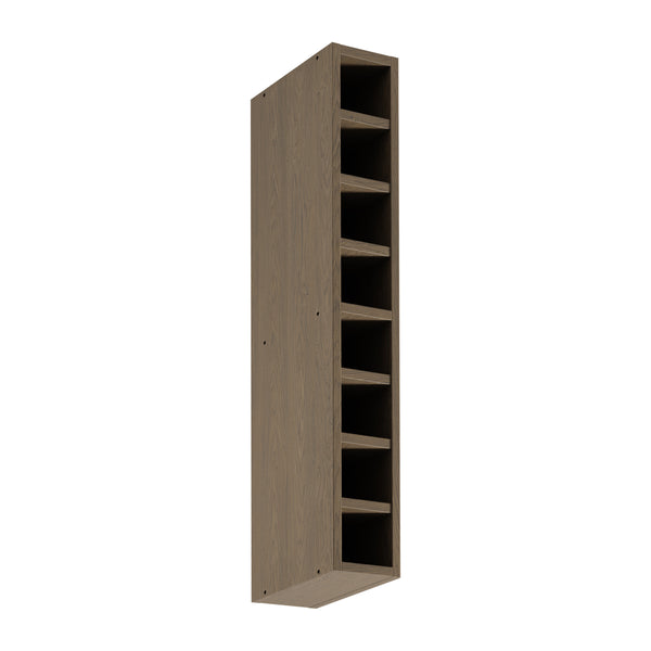Regalhängeschrank W15 - Sorento Dunkle Eiche - ROYAL24_MARKT