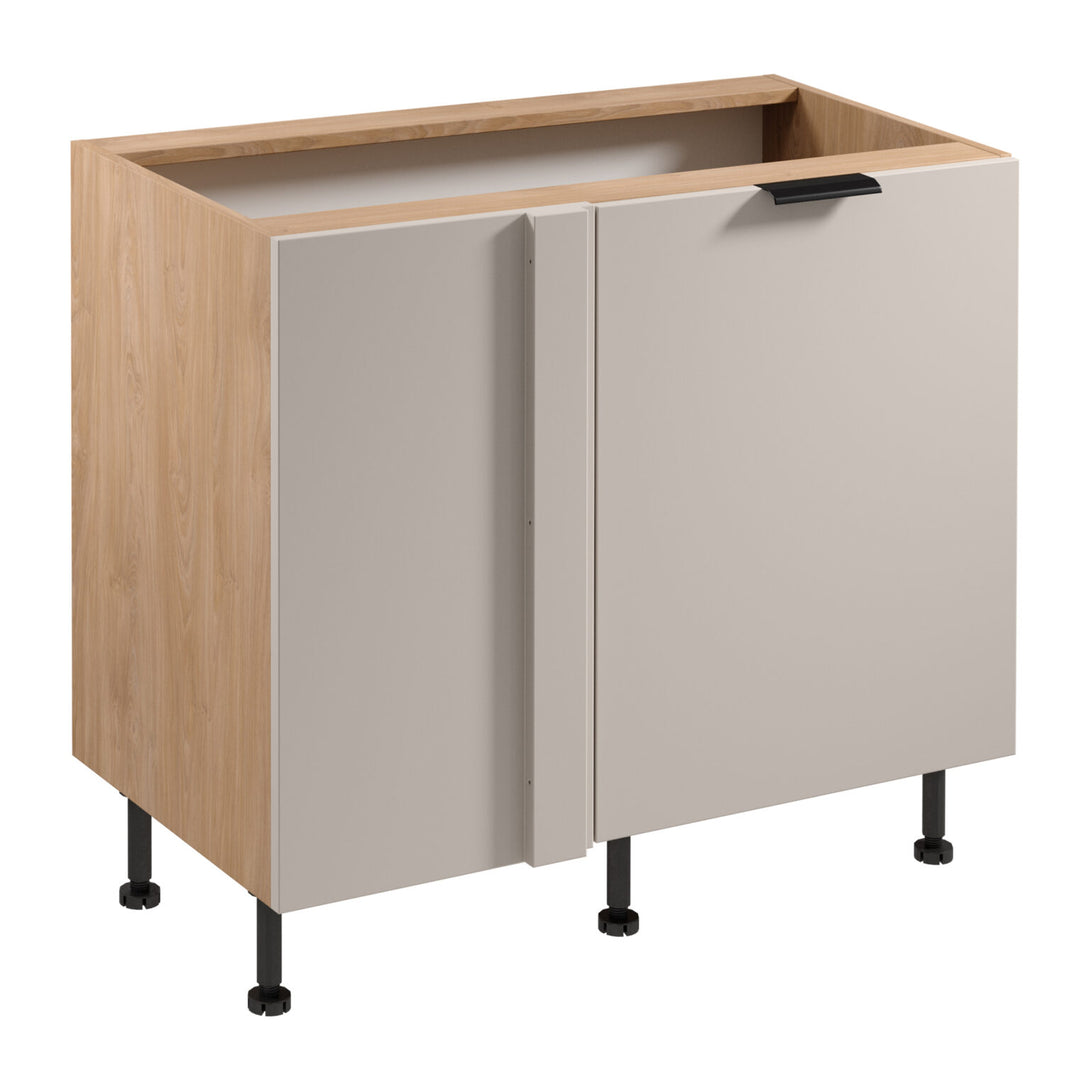 Eckunterschrank D100N R/L - Sorento Beige Sonoma Eiche - perfektes Design für Ihre Küche. - ROYAL24_MARKT