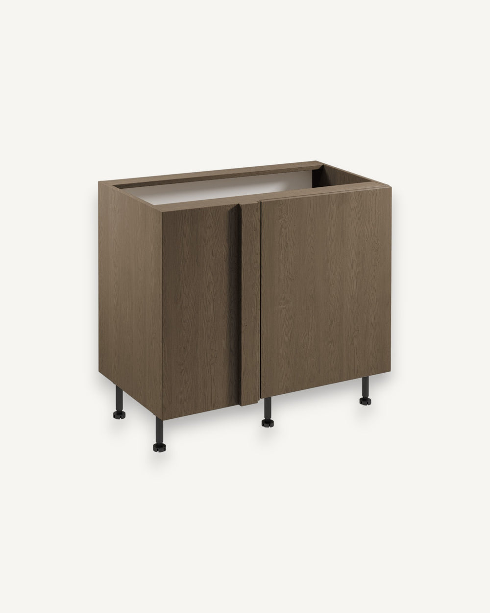 Eckunterschrank D100N P/L – Sorento Dunkle Eiche – Schaffen Sie Platz mit Stil.