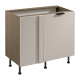 Eckunterschrank D100N P/L - Sorento Beige - Cleverer Stauraum für jede Ecke. - ROYAL24_MARKT