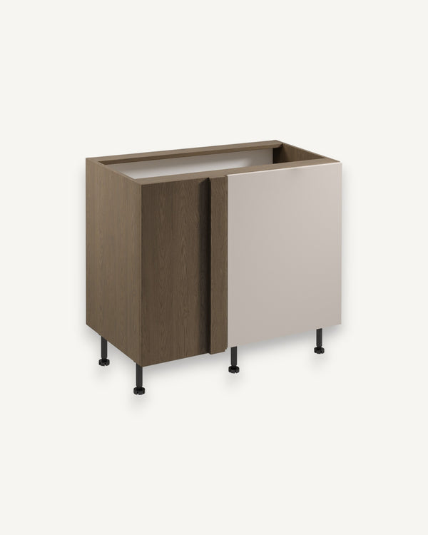 Eckunterschrank D100N P/L - Sorento Beige - Cleverer Stauraum für jede Ecke. - ROYAL24_MARKT