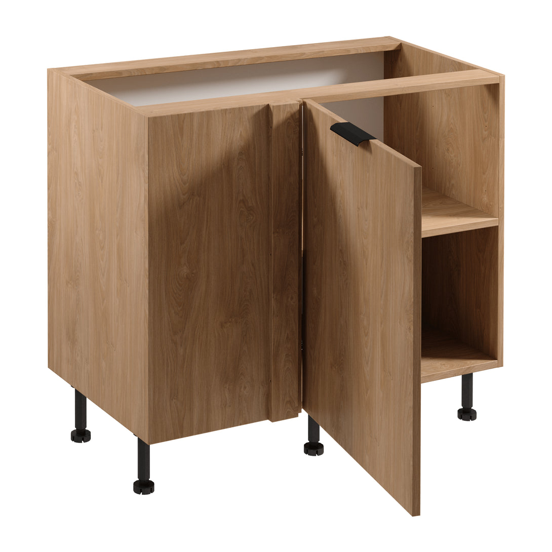 Eckunterschrank D100N R/L - Sorento - Sanftes Schließen für zusätzlichen Komfort. - ROYAL24_MARKT