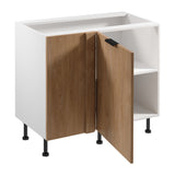 Winkelküche - L Form Sorento - Weiß Sonoma Eiche - K41-G360×220 cm - ROYAL24_MARKT